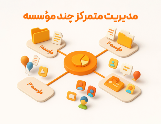 مدیریت متمرکز چند موسسه