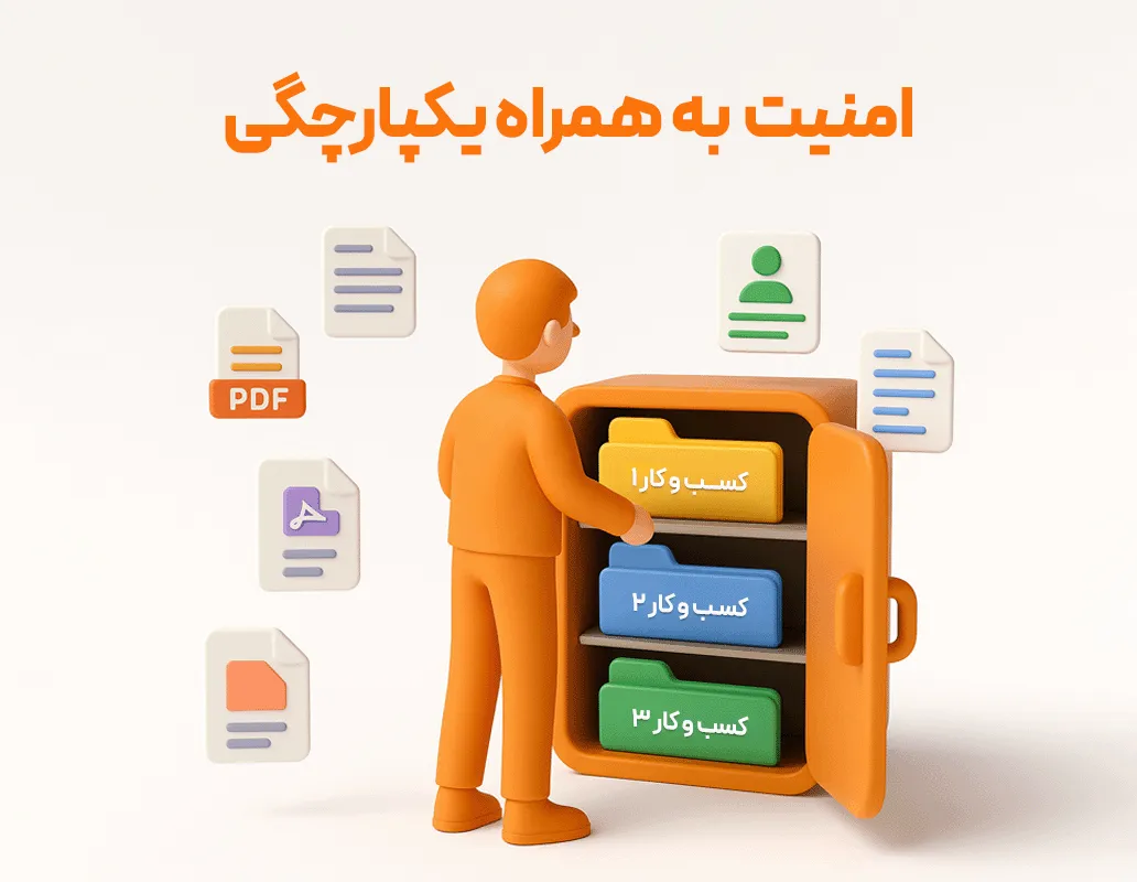 مدیریت متمرکز چند موسسه