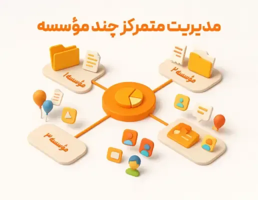 مدیریت متمرکز چند موسسه