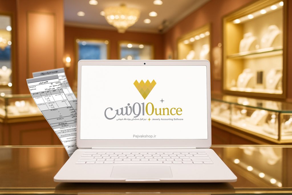 نرم افزار حسابداری طلا فروشی