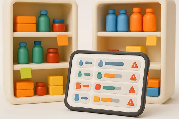 کنترل انبار سوپرمارکت