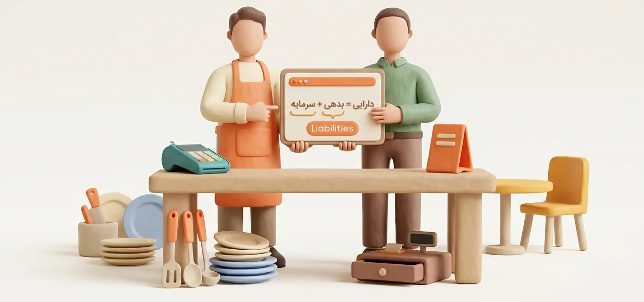دارایی = بدهی ها + سرمایه