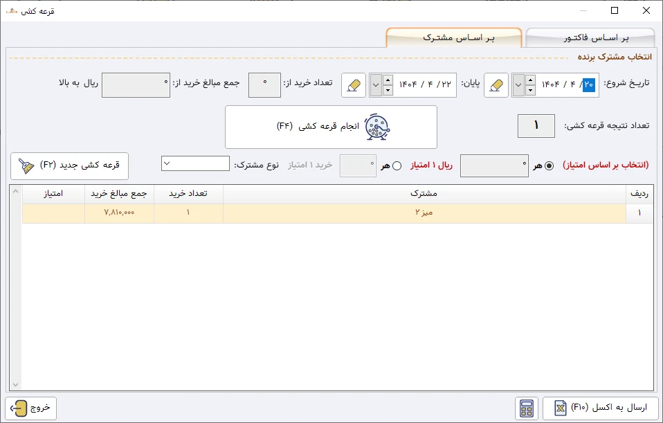 قرعه کشی