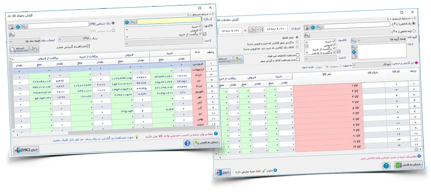 حسابداری سوپرمارکت